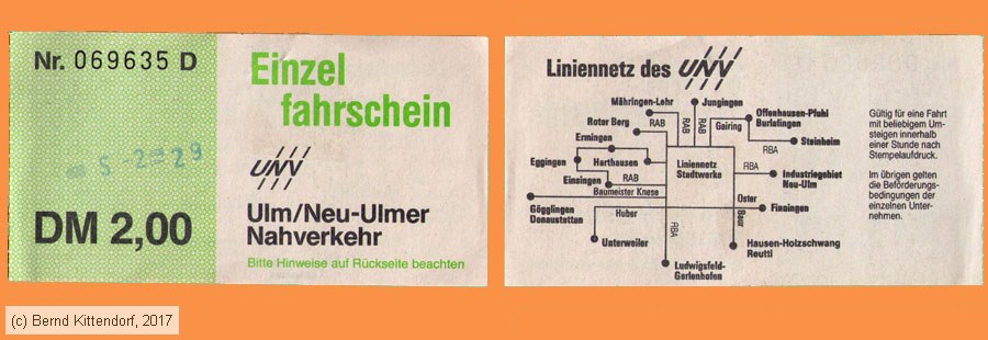 Ulm - Fahrkarte
/ Bild: ulm_fkeinzel2dm.jpg