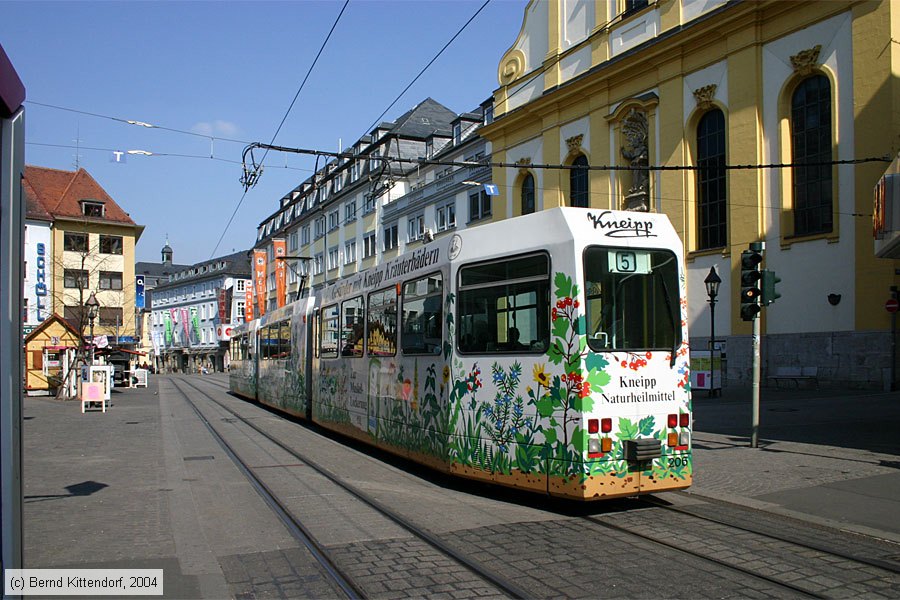 Straßenbahn Würzburg - 206
/ Bild: wuerzburg206_e0003002.jpg