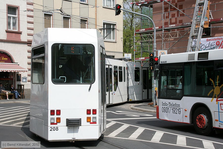 Straßenbahn Würzburg - 208
/ Bild: wuerzburg208_bk1004270272.jpg