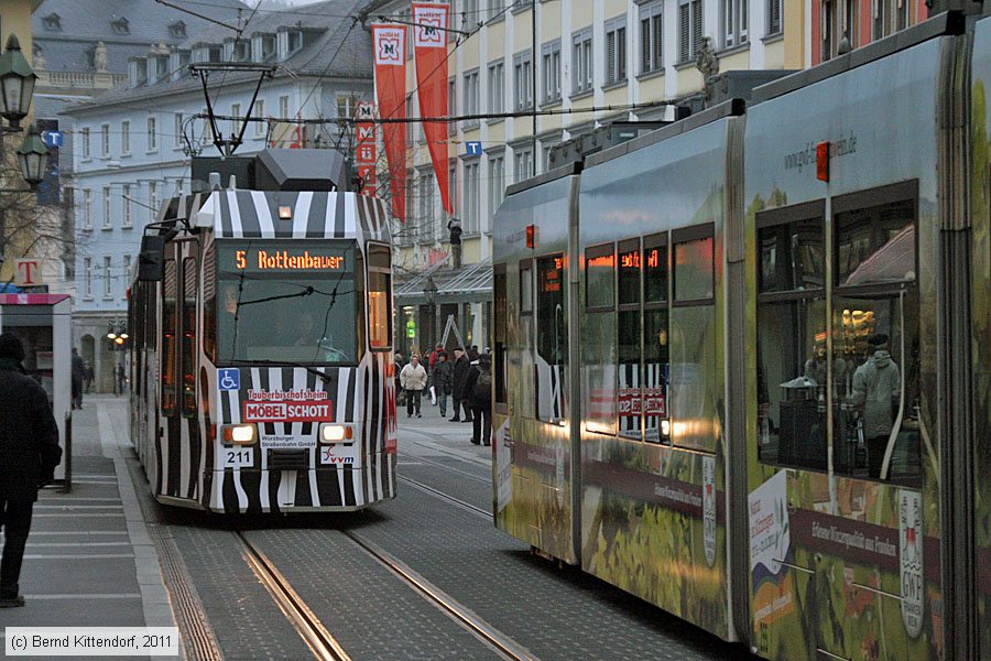 Straßenbahn Würzburg - 211
/ Bild: wuerzburg211_bk1102010175.jpg