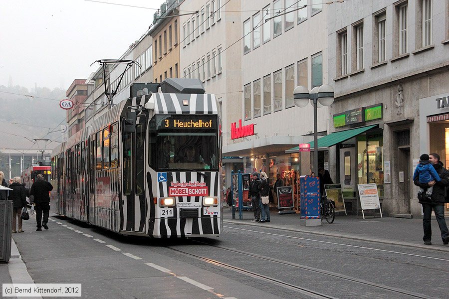 Straßenbahn Würzburg - 211
/ Bild: wuerzburg211_bk1211140198.jpg