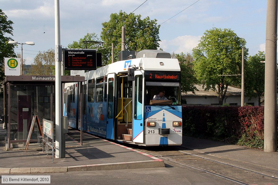 Straßenbahn Würzburg - 213
/ Bild: wuerzburg213_bk1004270441.jpg