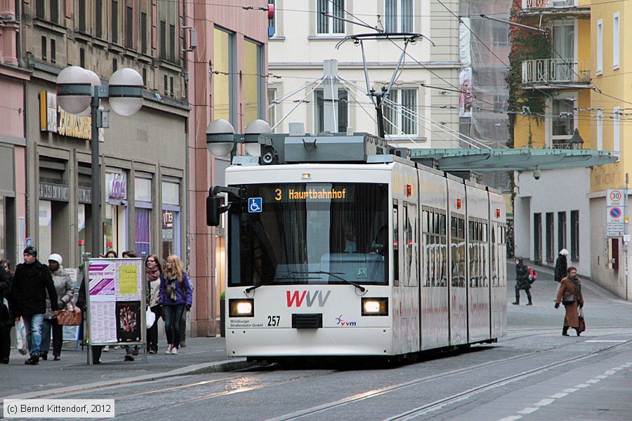 Straßenbahn Würzburg - 257
/ Bild: wuerzburg257_bk1211140106.jpg