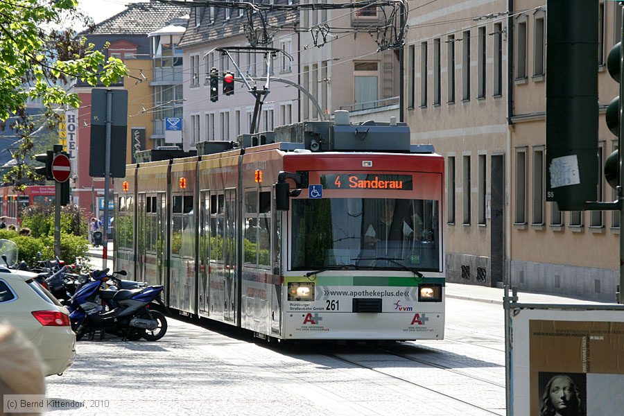 Straßenbahn Würzburg - 261
/ Bild: wuerzburg261_bk1004270428.jpg