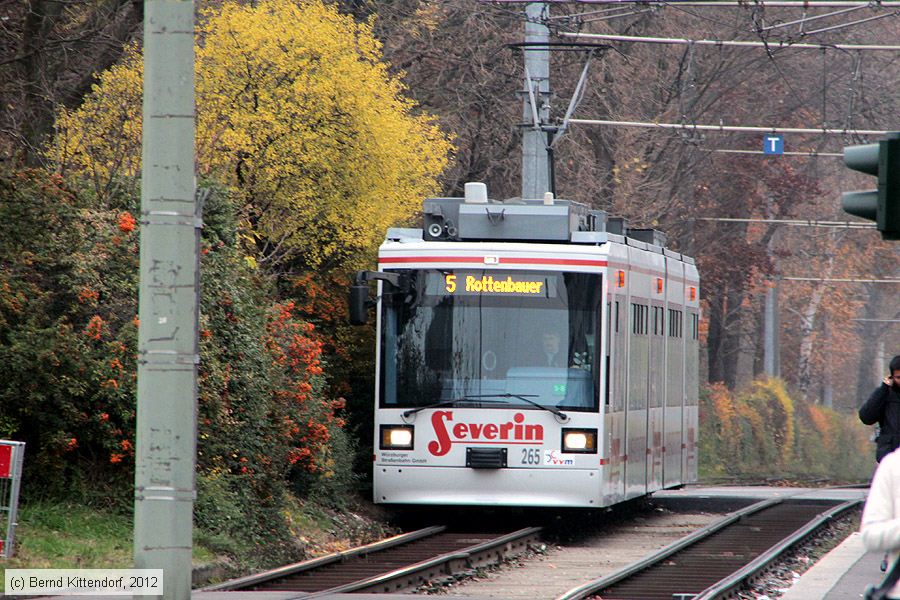 Straßenbahn Würzburg - 265
/ Bild: wuerzburg265_bk1211140093.jpg