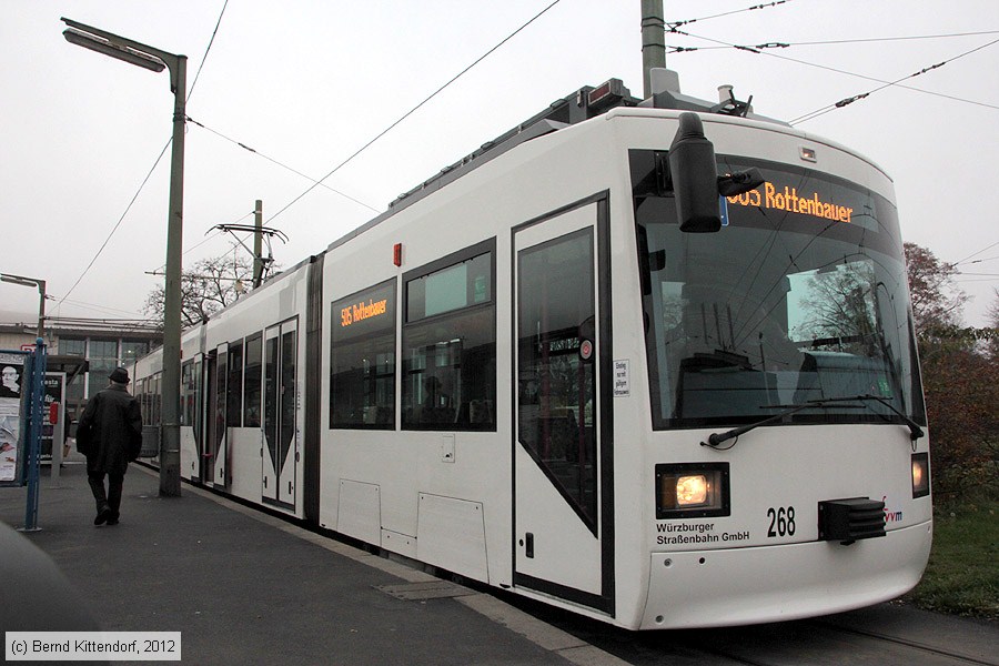 Straßenbahn Würzburg - 268
/ Bild: wuerzburg268_bk1211140087.jpg