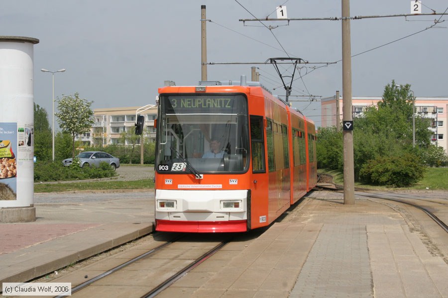 Straßenbahn Zwickau - 903
/ Bild: zwickau903_cw0605150089.jpg