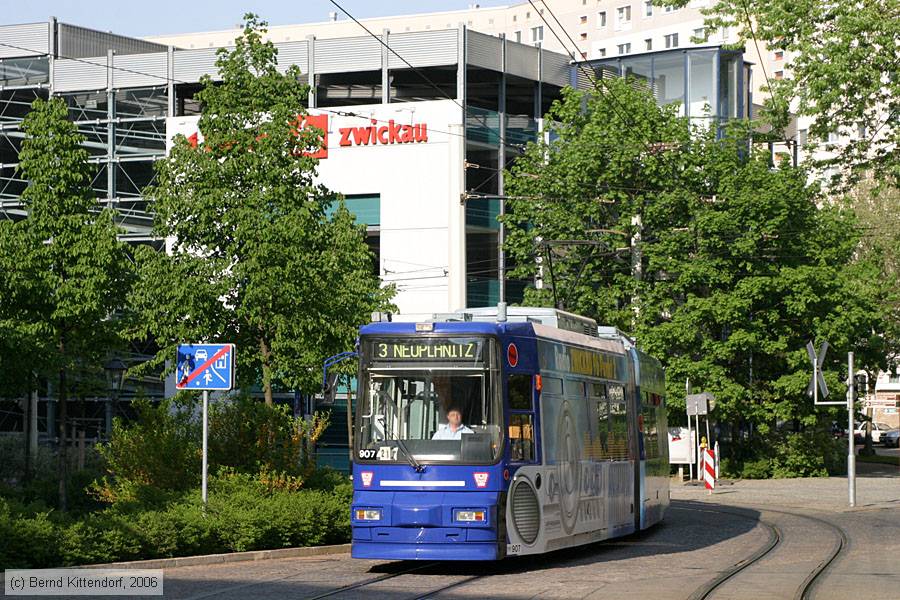Straßenbahn Zwickau - 907
/ Bild: zwickau907_bk0605120215.jpg