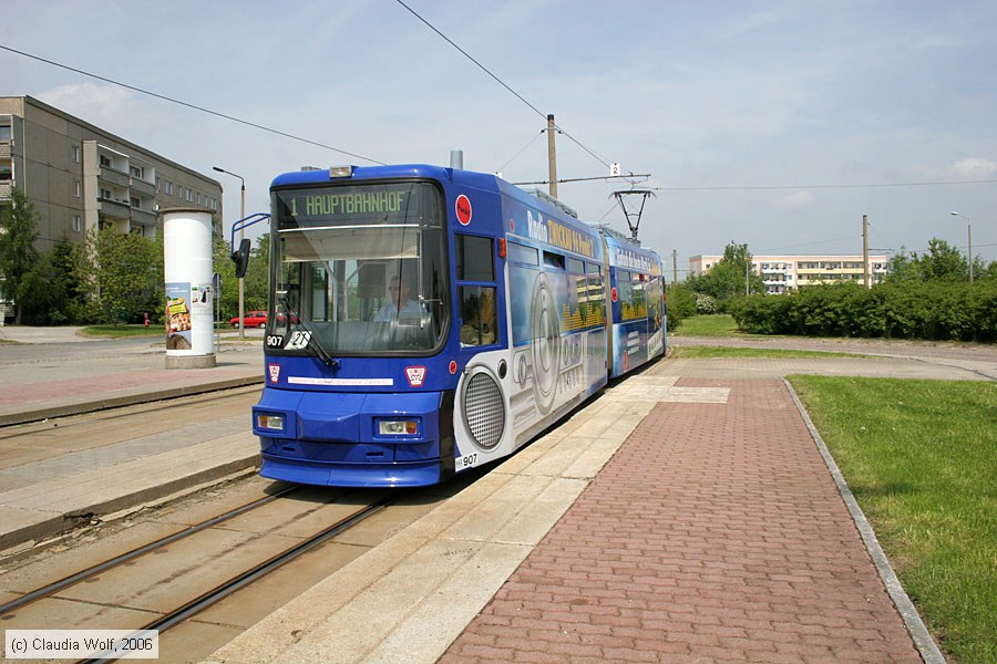 Straßenbahn Zwickau - 907
/ Bild: zwickau907_cw0605150081.jpg