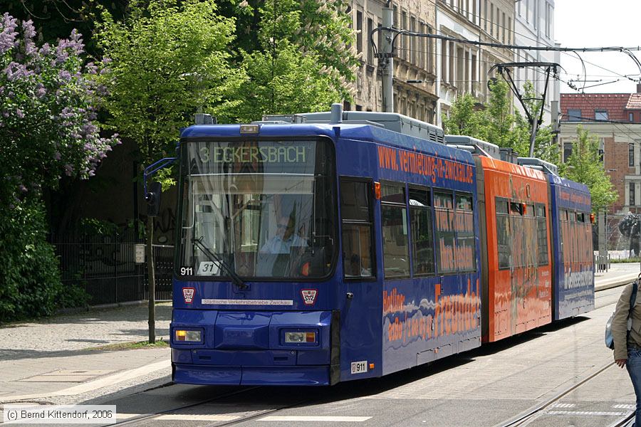 Straßenbahn Zwickau - 911
/ Bild: zwickau911_bk0605150161.jpg