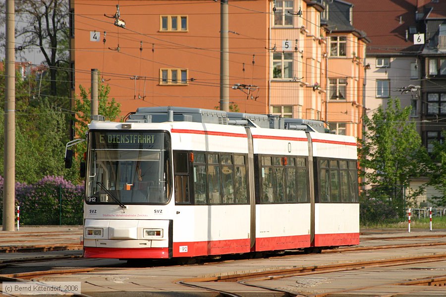 Stra&szlig;enbahn Zwickau - 912
/ Bild: zwickau912_bk0605120265.jpg