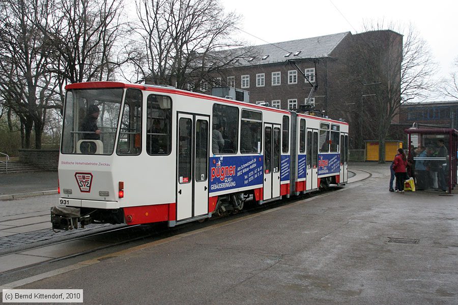 Straßenbahn Zwickau - 931
/ Bild: zwickau931_bk1004140218.jpg