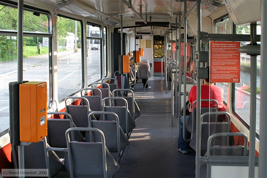 Straßenbahn Zwickau - 942 - Innenansicht
/ Bild: zwickau942_bk0605120298.jpg