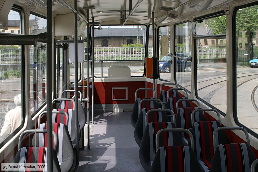 Straßenbahn Zwickau - 942 - Innenansicht
/ Bild: zwickau942_bk0605150180.jpg