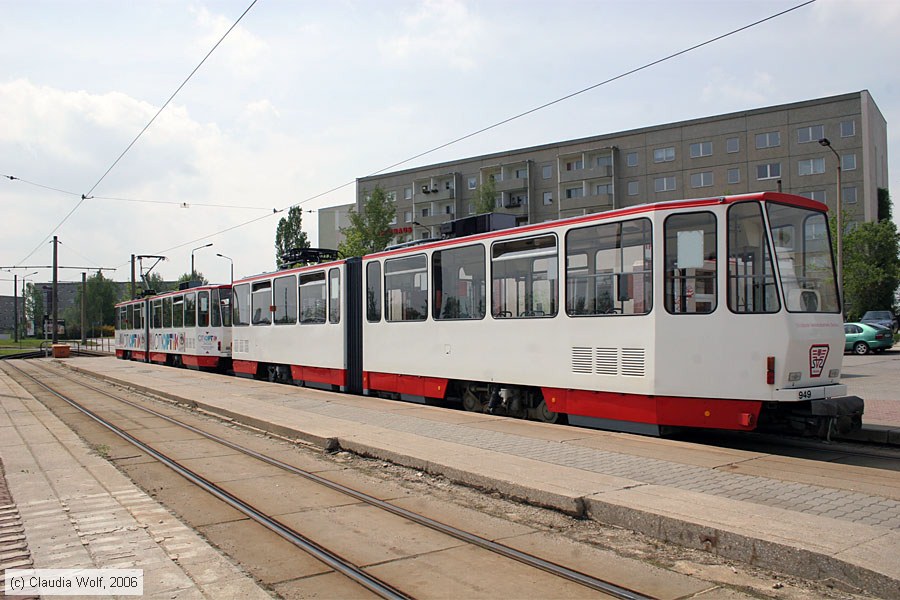 Straßenbahn Zwickau - 949
/ Bild: zwickau949_cw0605150080.jpg Straßenbahn Zwickau - 949
/ Bild: zwickau949_cw0605150080.jpg