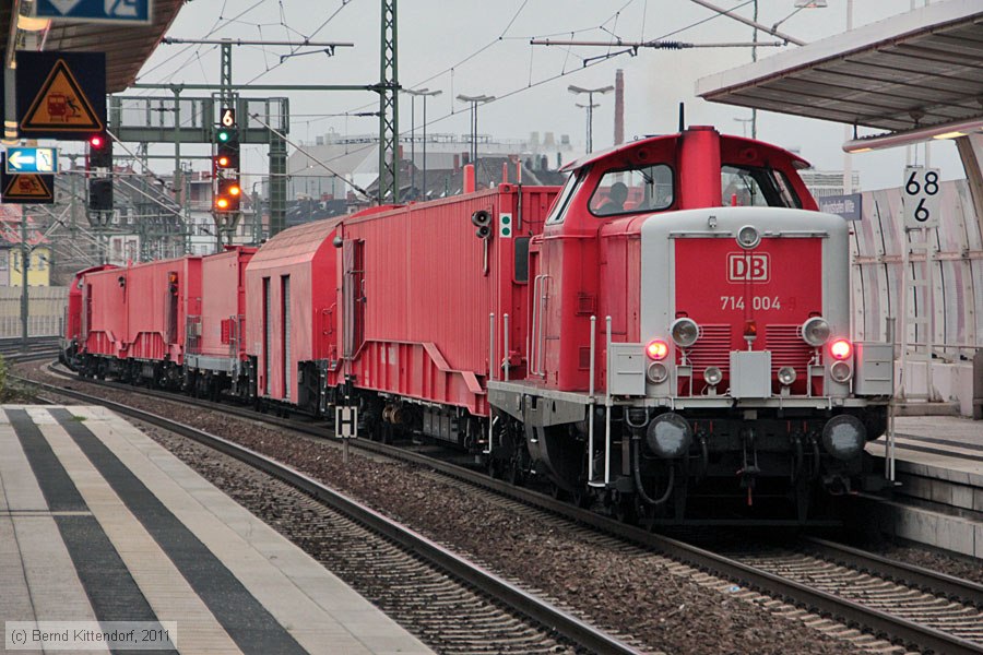 Deutsche Bahn - 714 004
/ Bild: db714004_bk1112270008.jpg