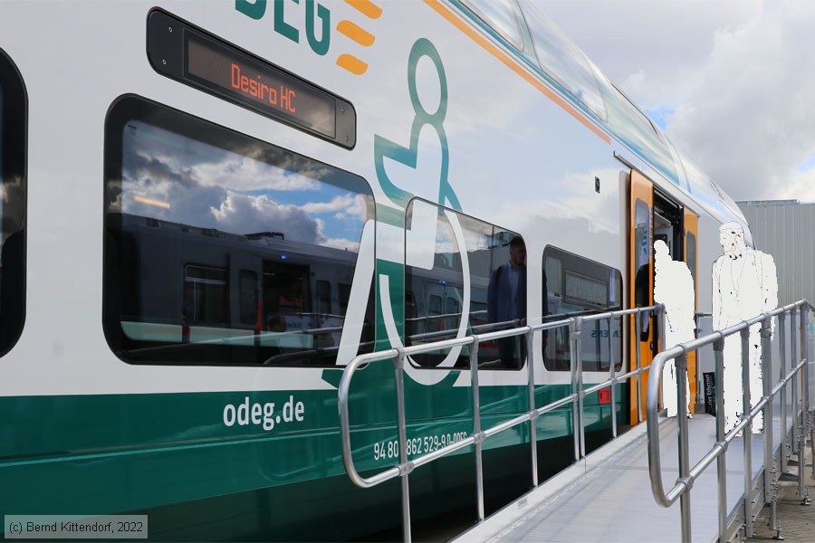 InnoTrans 2022 - ODEG 62 129
/ Bild: ifodegdesirohc_bk2209210070.jpg