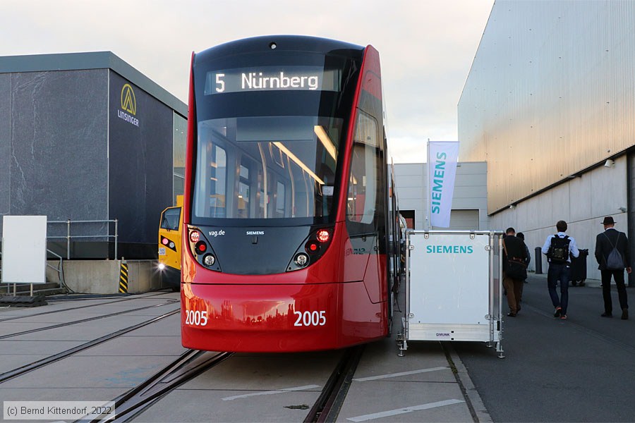 InnoTrans 2022 - Straßenbahn Nürnberg 2005
/ Bild: ifvagavenio2005_bk2209220125.jpg