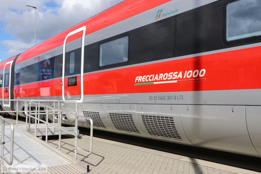 InnoTrans 2024 - Trenitalia - Frecciarossa 1000
/ Bild: ifti938354003619_bk2409270111.jpg