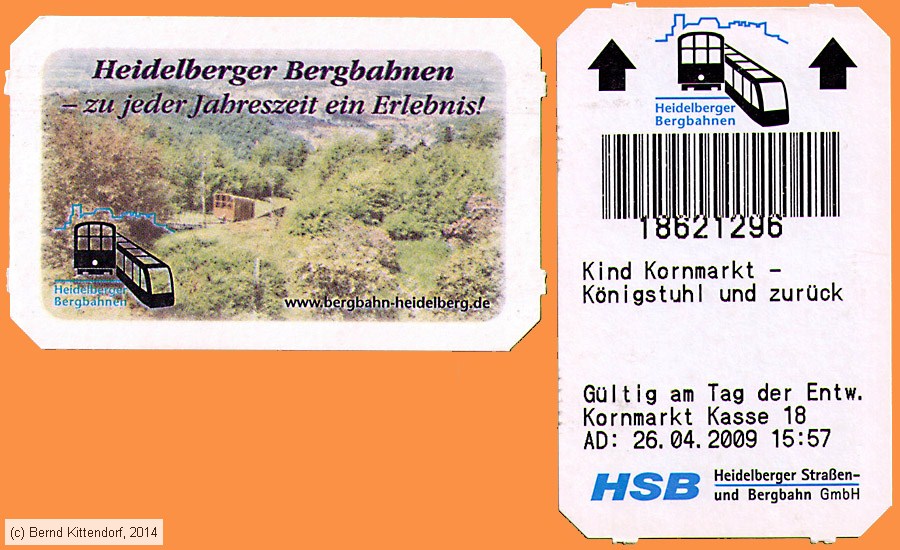 Bergbahn Heidelberg - Fahrkarte
/ Bild: heidelbergfuni_fk20090426dk.jpg