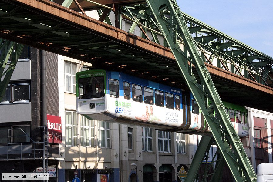 Wuppertaler Schwebebahn - 5
/ Bild: wuppertal5_bk1102160097.jpg