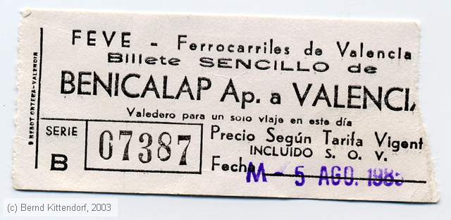 FEVE - Valencia - Fahrkarte
/ Bild: fevevalencia_fk19850805b.jpg