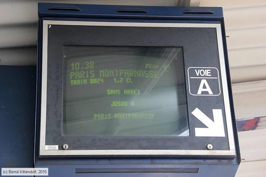 Gares SNCF - Angers Saint-Laud
/ Bild: bfangersstlaud_bk1507210042.jpg Gares SNCF - Angers Saint-Laud
/ Bild: bfangersstlaud_bk1507210042.jpg