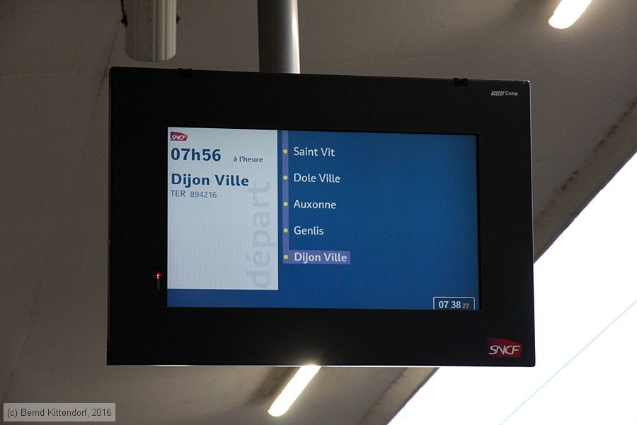Gares SNCF - Besançon Viotte
/ Bild: bfbesanconviotte_bk1604130026.jpg Gares SNCF - Besançon Viotte
/ Bild: bfbesanconviotte_bk1604130026.jpg