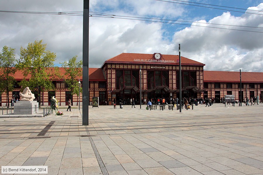 Gares SNCF - Saint-Étienne Châteaucreux
/ Bild: bfsaintetiennechateaucreux_bk1404280126.jpg