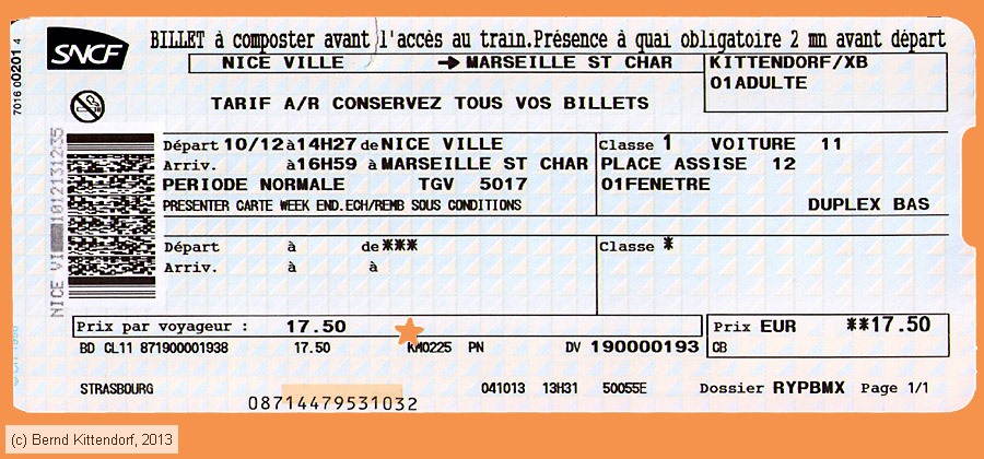 SNCF - Fahrkarte
/ Bild: sncf_fk20131210wexb.jpg