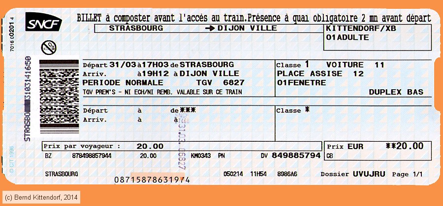 SNCF - Fahrkarte
/ Bild: sncf_fk20140331premxb.jpg