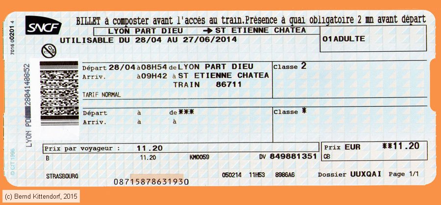 SNCF - Fahrkarte
/ Bild: sncf_fk20140428fkn1.jpg