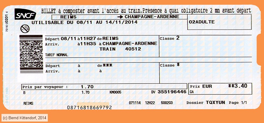 SNCF - Fahrkarte
/ Bild: sncf_fk20141108efk2p.jpg
