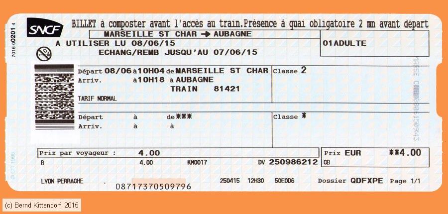 SNCF - Fahrkarte
/ Bild: sncf_fk20150608efk1.jpg