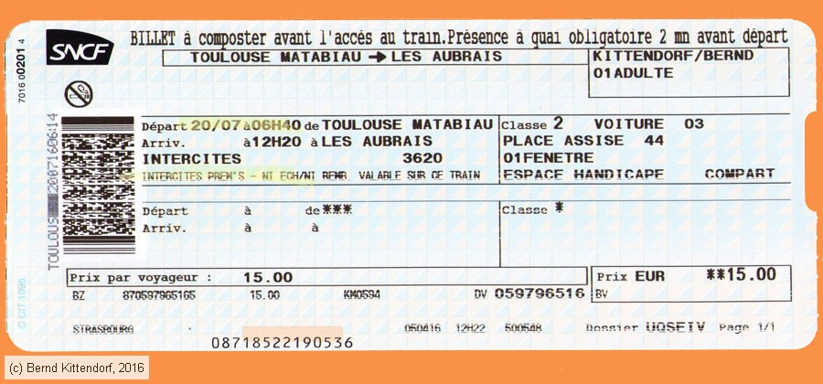 SNCF - Fahrkarte
/ Bild: sncf_fk20160720efkpr1han.jpg