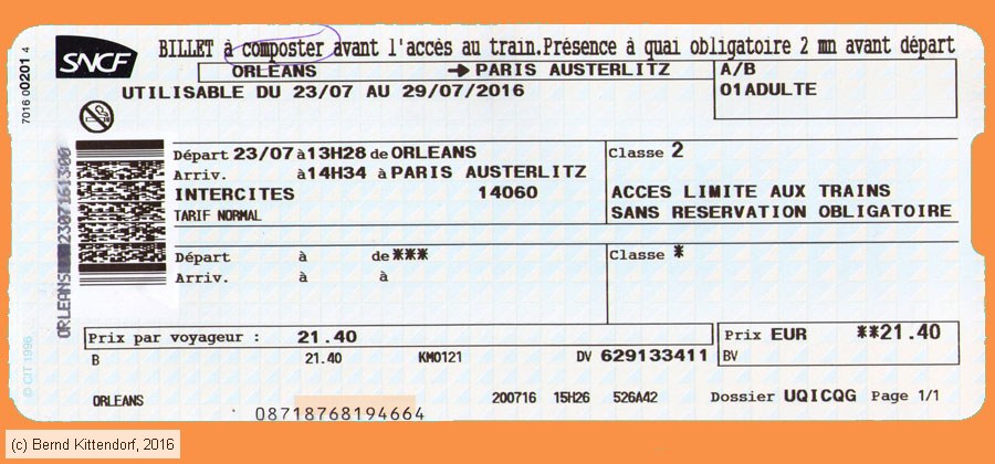 SNCF - Fahrkarte
/ Bild: sncf_fk20160723efk.jpg