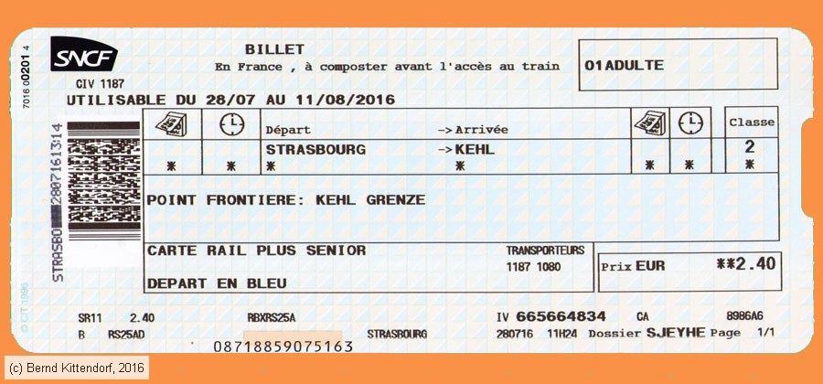 SNCF - Fahrkarte
/ Bild: sncf_fk20160728efksks.jpg