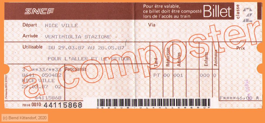 SNCF - Fahrkarte
/ Bild: sncf_fk19870329ars1.jpg