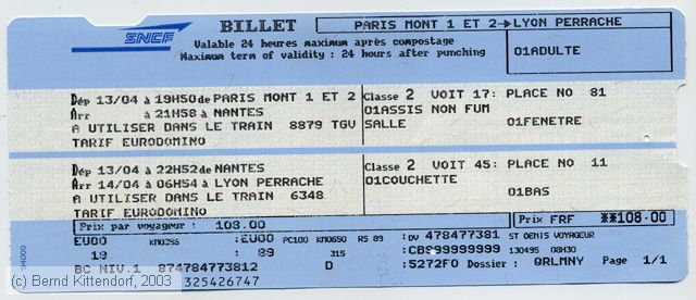SNCF - Fahrkarte
/ Bild: sncf_fk19950413c.jpg