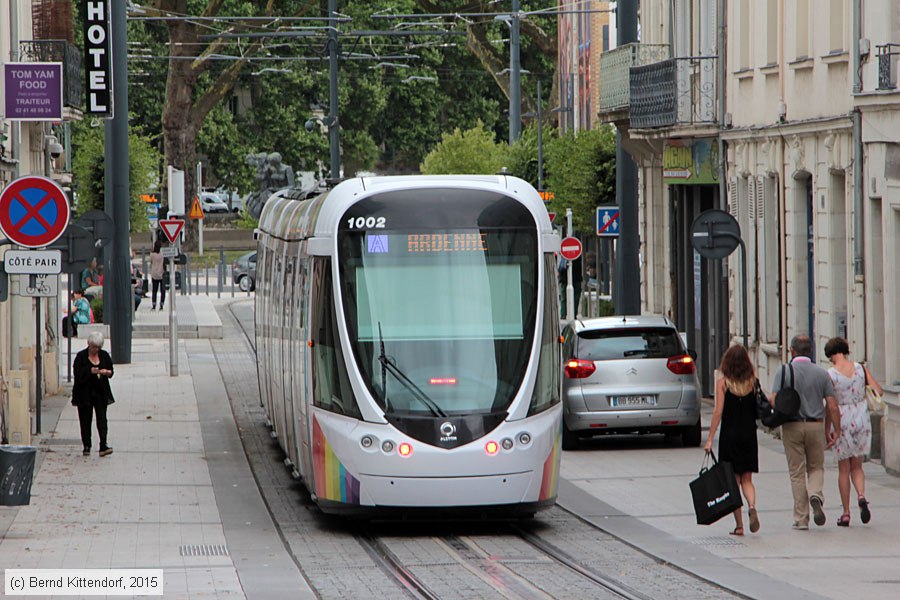 Straßenbahn Angers - 1002
/ Bild: angers1002_bk1507200263.jpg