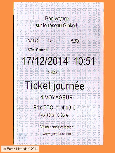 Besançon - Ginko - Fahrkarte
/ Bild: besancon_fk20141217t1j.jpg