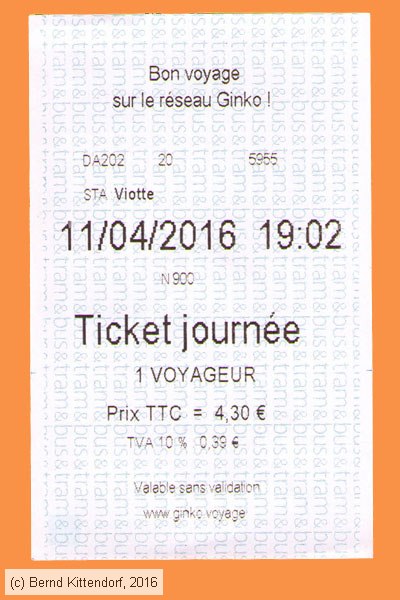 Besançon - Ginko - Fahrkarte
/ Bild: besancon_fk20160411tj.jpg Besançon - Ginko - Fahrkarte
/ Bild: besancon_fk20160411tj.jpg