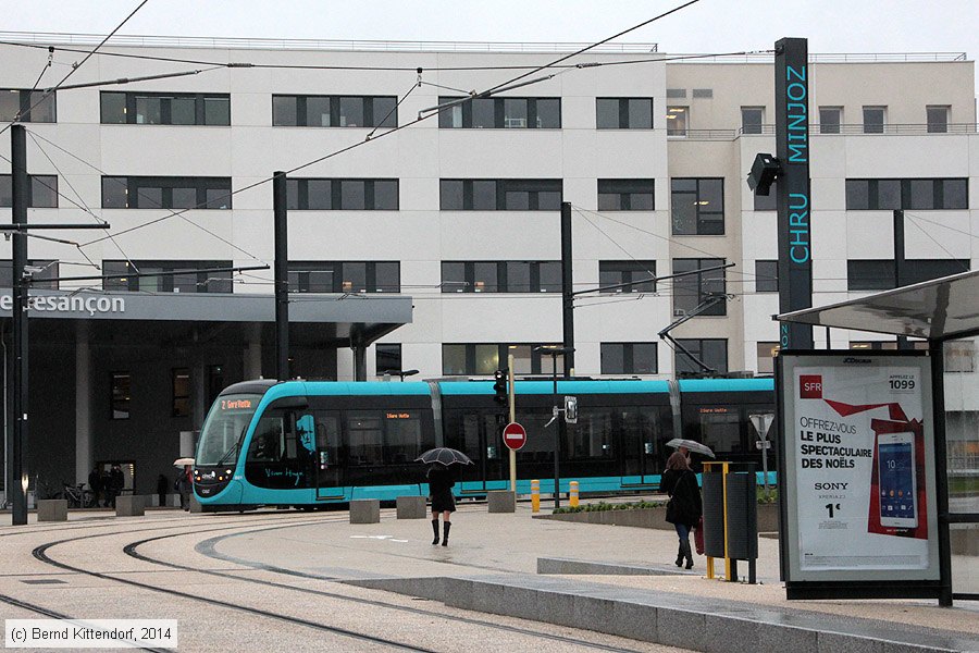 Straßenbahn Besançon - 801
/ Bild: besancon801_bk1412170031.jpg