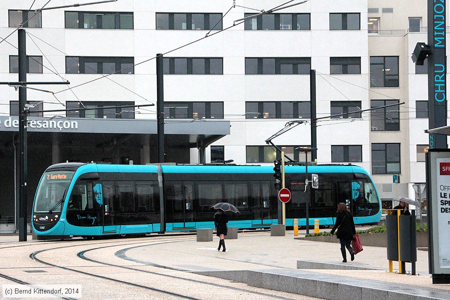 Straßenbahn Besançon - 801
/ Bild: besancon801_bk1412170032.jpg