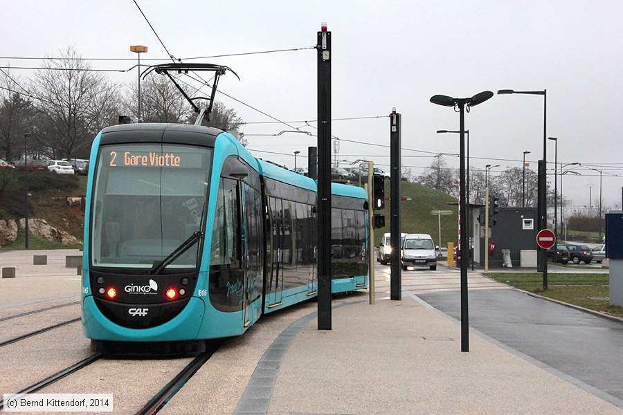 Straßenbahn Besançon - 806
/ Bild: besancon806_bk1412160061.jpg