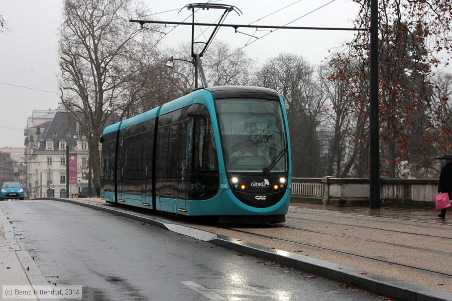 Straßenbahn Besançon - 806
/ Bild: besancon806_bk1412160077.jpg