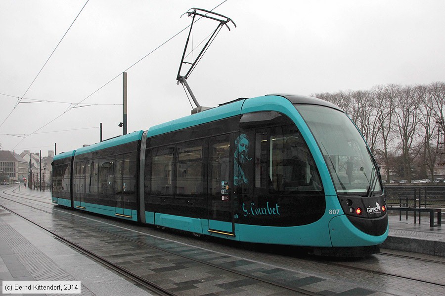 Straßenbahn Besançon - 807
/ Bild: besancon807_bk1412160027.jpg