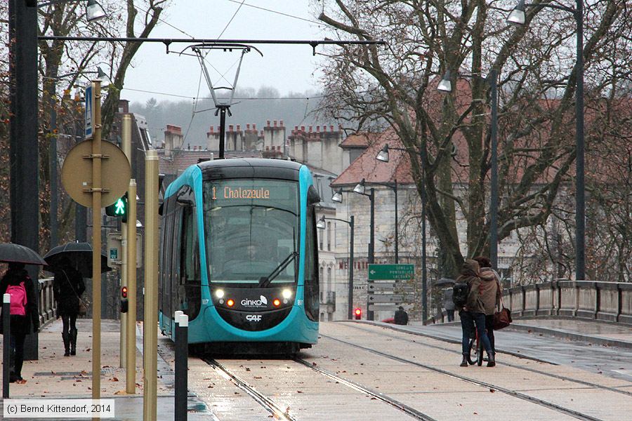 Straßenbahn Besançon - 807
/ Bild: besancon807_bk1412170051.jpg