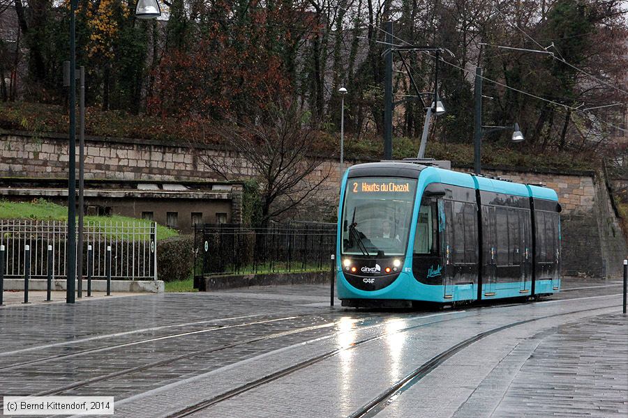 Straßenbahn Besançon - 812
/ Bild: besancon812_bk1412180003.jpg Straßenbahn Besançon - 812
/ Bild: besancon812_bk1412180003.jpg