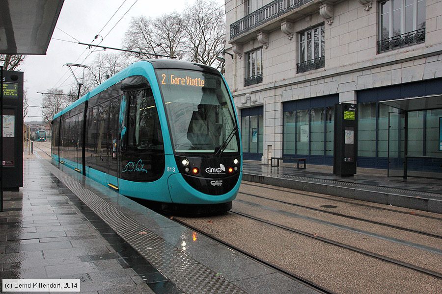 Straßenbahn Besançon - 813
/ Bild: besancon813_bk1412170044.jpg